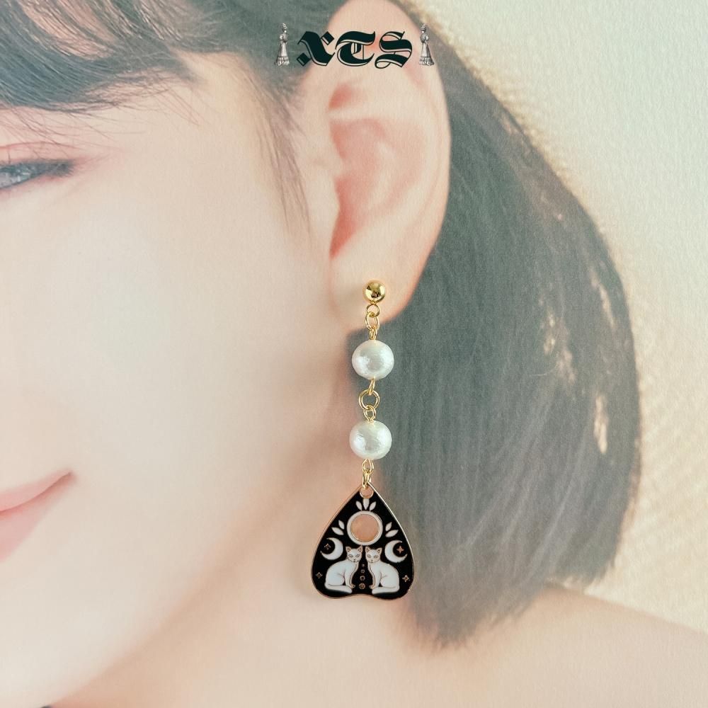 XTS Cat Planchette ピアス ツインキャット GOLD SILVER TS0298