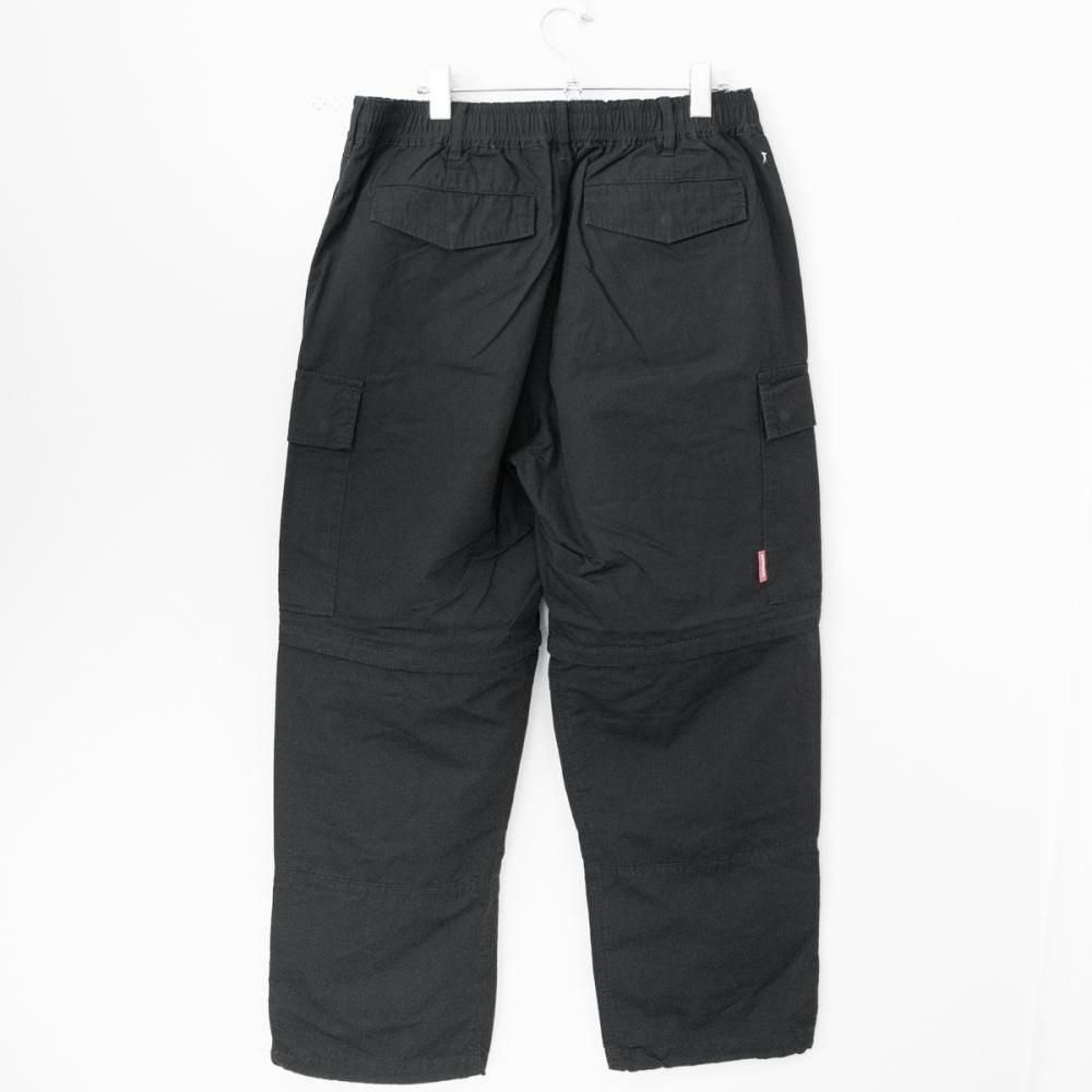 VISION STREET WEAR リップストップカーゴ ZIPOFF パンツ BLACK