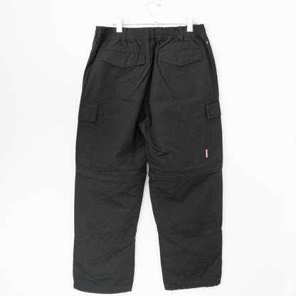 VISION STREET WEAR リップストップカーゴ ZIPOFF パンツ BLACK
