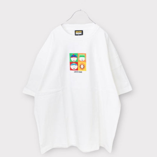 SOUTH PARK BIG Embroidered T-shirt WHITE