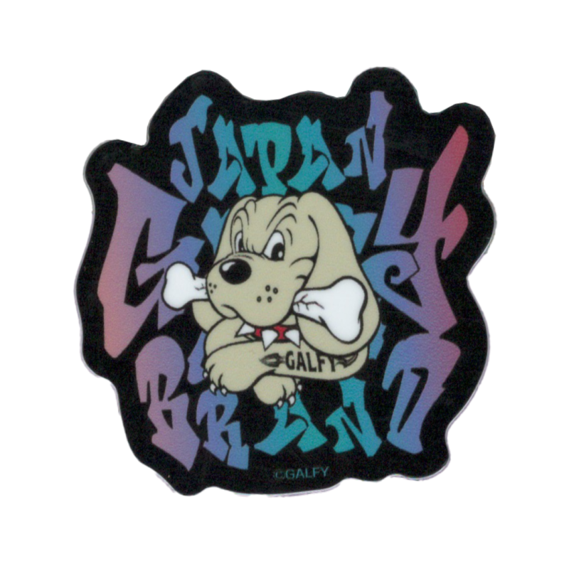 GALFY Mini Sticker Black Galfy Fashion Street Dog Yankee Bad Brand GAL032