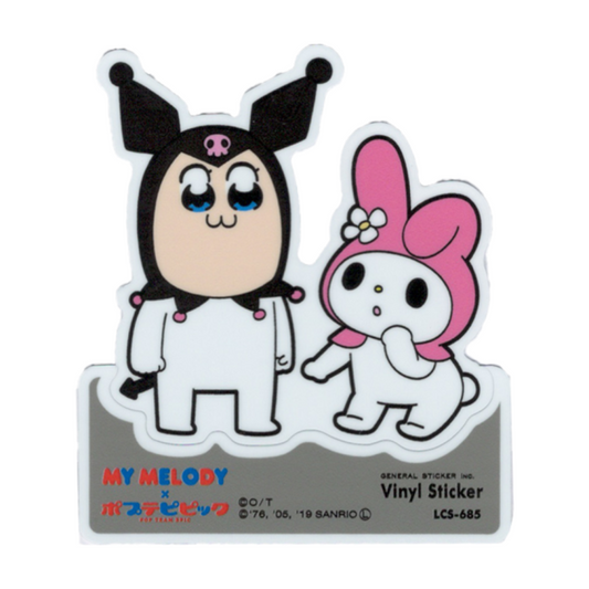 Pop Team Epic My Melody Character Sticker Sanrio Collaboration Hot Topic Popular LCS685 Official