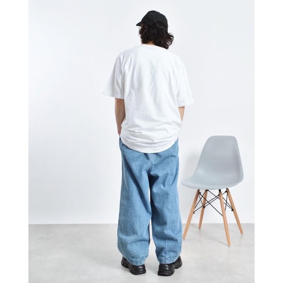 アニマルプリント Tシャツ CAT WHITE