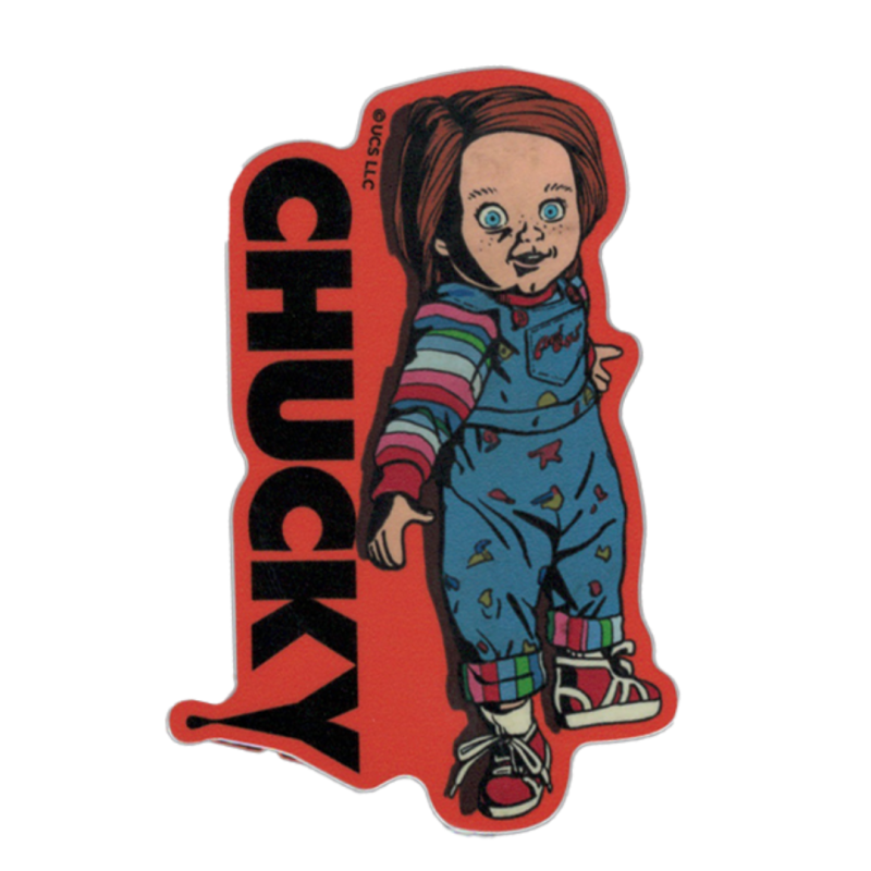 Chucky Sticker Lying Down Child's Play CHUCKY CP-002