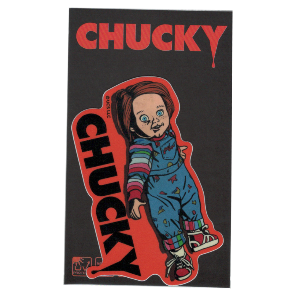 チャッキー ステッカー 寝そべり チャイルド・プレイ CHUCKY CP-002