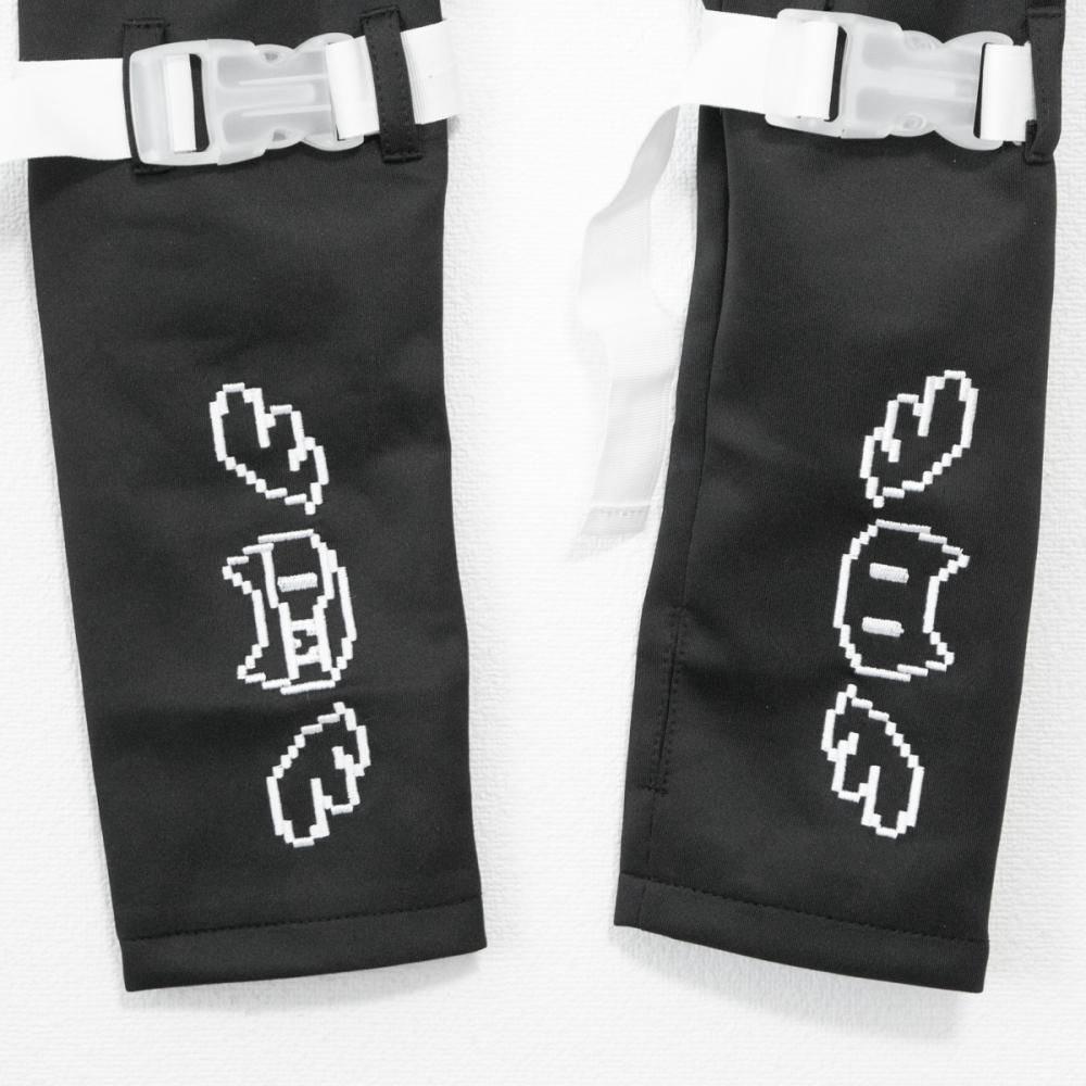 ACDC RAG ドットネコ アームカバー BLACK/WHITE
