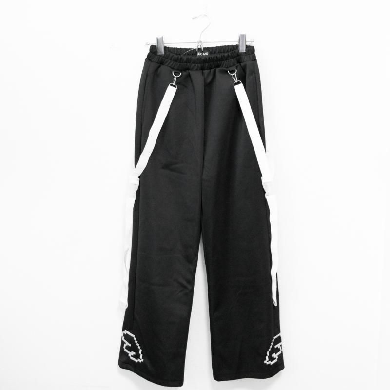 ACDC RAG ドットネコ ロングパンツ BLACK/WHITE