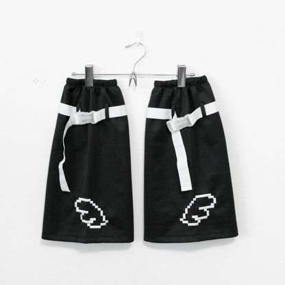 ACDC RAG Dot Cat Leg Cover BLACK/WHITE