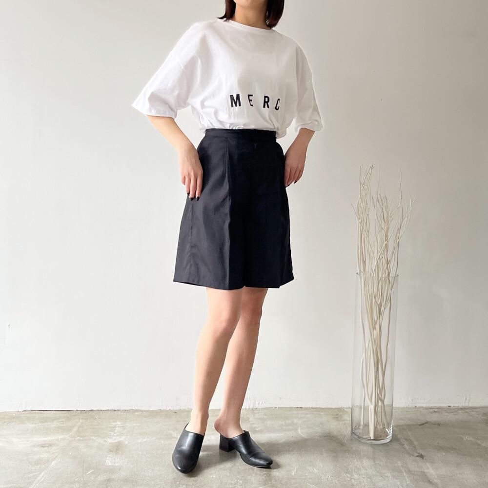 ブロードハーフパンツ BLACK
