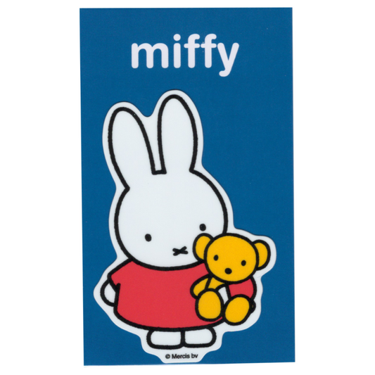 miffy ミッフィー&くまちゃん キャラクターステッカー MIF003