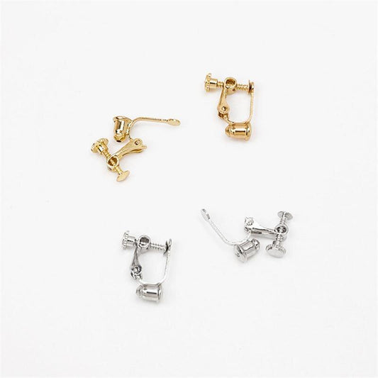 Earring converter screw spring type