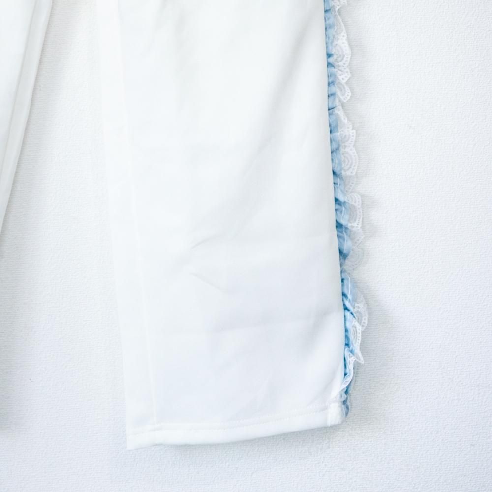 ACDC RAG 月 ジャージ ロングパンツ WHITE