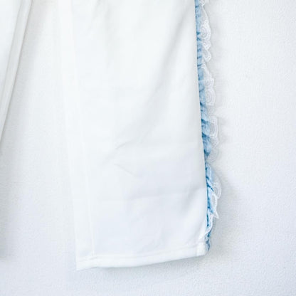 ACDC RAG 月 ジャージ ロングパンツ WHITE