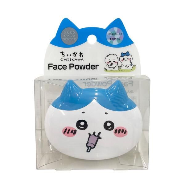 ちいかわ ダイカットコスメシリーズ フェイスパウダー パープル ハチワレ