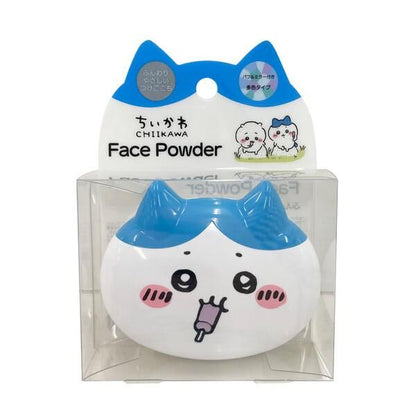 ちいかわ ダイカットコスメシリーズ フェイスパウダー パープル ハチワレ