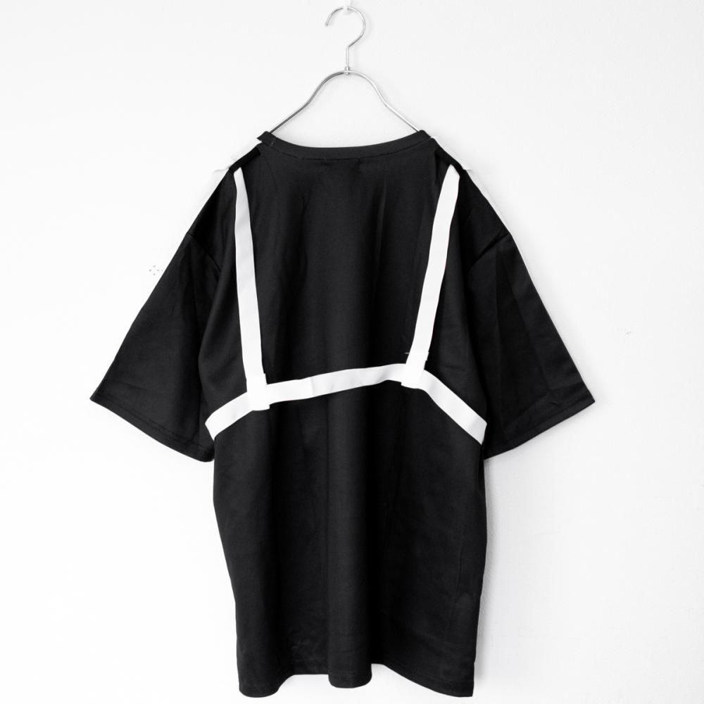 ACDC RAG ERROR CODE Tシャツ BLACK WHITE