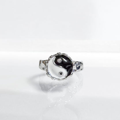 YIN AND YANG Yin Yang Ring SILVER