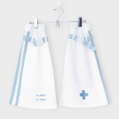 ACDC RAG GAME OVER レッグウォーマー WHITE