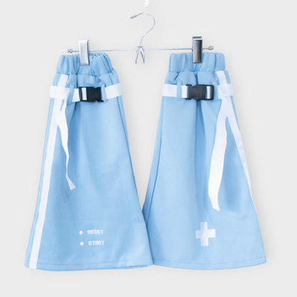 ACDC RAG GAME OVER Leg Warmers BLUE