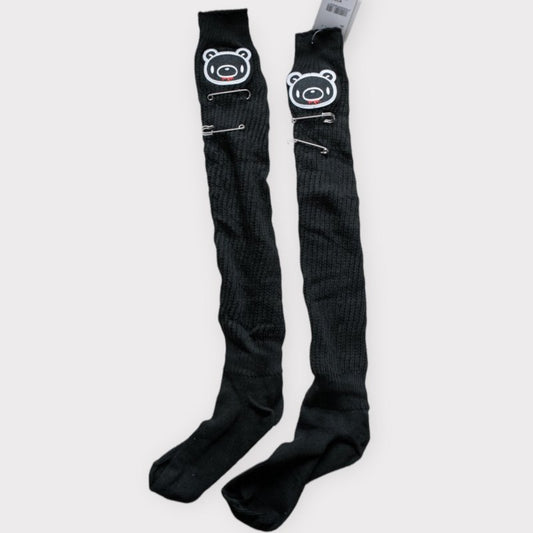 ACDC RAG Dark Gloomy Loose Socks BLACK