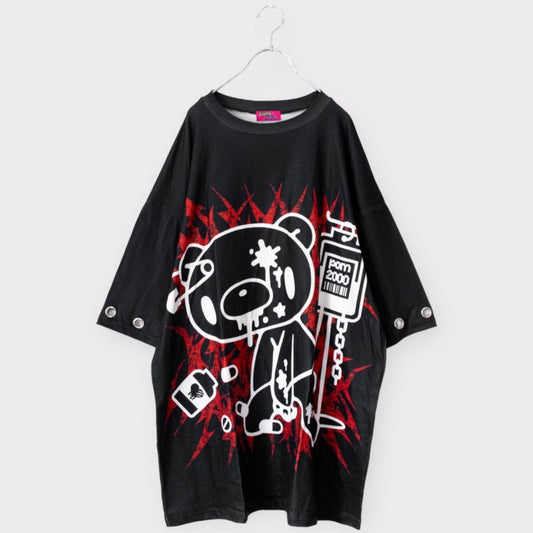 ACDC RAG ダーク グルーミー ヒュージ Tシャツ BLACK