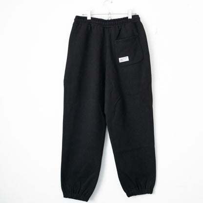 VISION STREET WEAR メタル発泡ロゴ スウェットパンツ BLACK