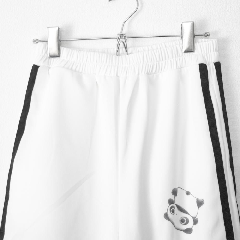 ACDC RAG x たれぱんだ チャイナ パンツ WHITE