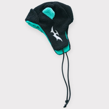 ACDC RAG FutureTrip Y3K Boa Material Bear Ear Cap BLACK