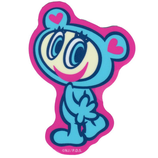 Angel Blue Die-cut Mini Sticker Nakamura-kun Character ANGEL BLUE Heisei Kawaii NAR-001