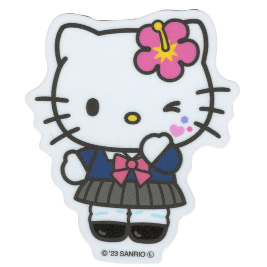 Sanrio Characters Heisei Kogal Mini Sticker Hello Kitty Uniform Sanrio Character SAN-055