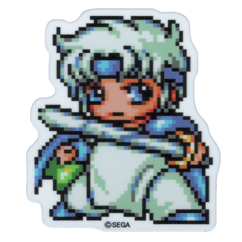 Puyo Puyo Dot Die Cut Mini Sticker Shezo SEGA Character Fever PUYO-020