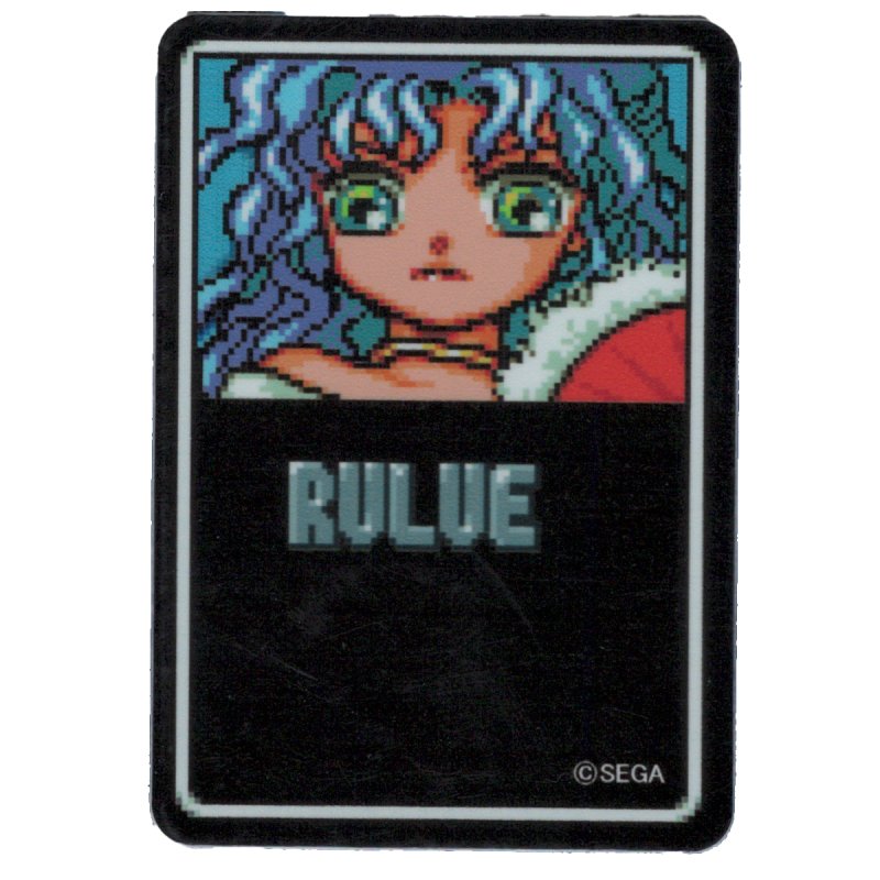 Puyo Puyo Dot Die Cut Mini Sticker Lulu Square SEGA Character Fever PUYO-023