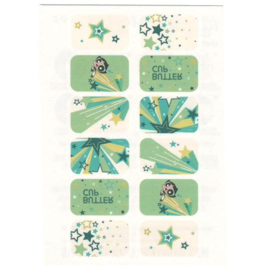THE POWERPUFF GIRLS Powerpuff Nail Stickers