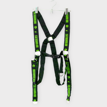 ACDC RAG 渦雷 CYBER PUNK ハーネス BLACK GREEN