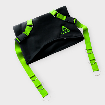 ACDC RAG Uzurai CYBER PUNK Cat Ear Hat BLACK GREEN