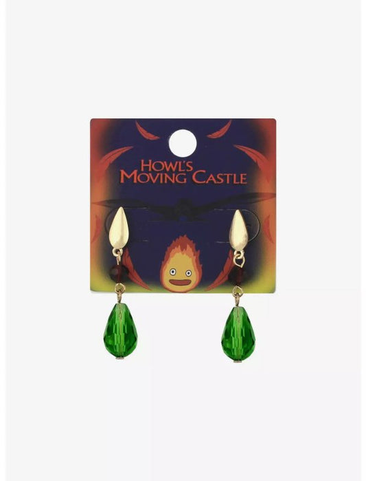 Howl's Moving Castle replica drop earrings