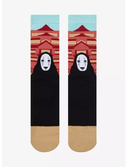 Spirited Away No-Face Crew Socks