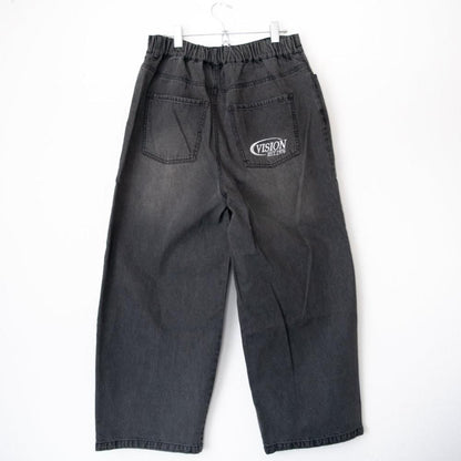 VISION STREET WEAR クラッシュ デニムパンツ LIGHT GRAY