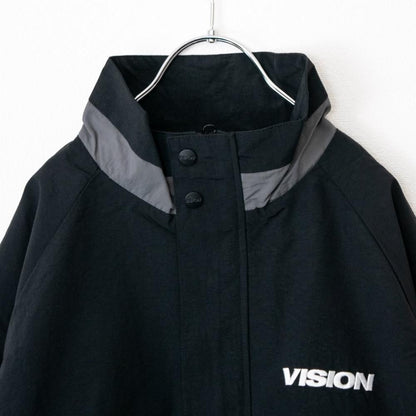 VISION STREET WEAR ラグラントラックジャケット BLACK
