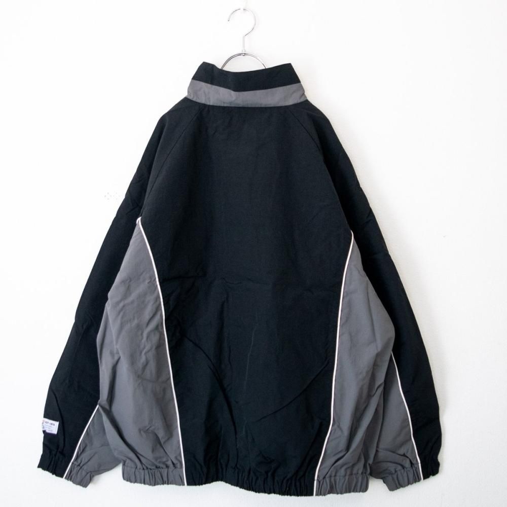 VISION STREET WEAR ラグラントラックジャケット BLACK