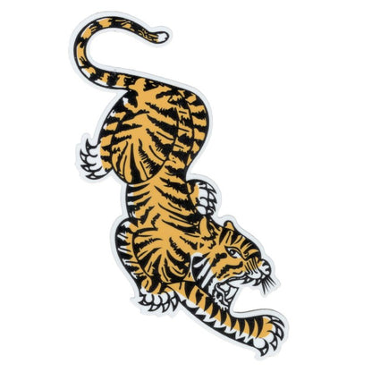 Tiger RIGHT Tiger Biker Sticker Motorcycle Harley Helmet BK006