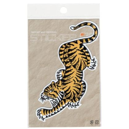 虎 LEFT TIGER タイガー バイカーステッカー バイク ハーレー ヘルメット BK007
