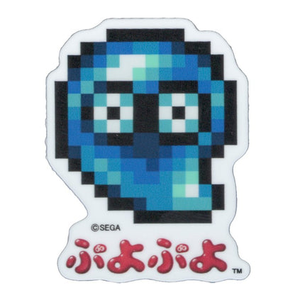 Puyo Puyo Dot 2nd Edition Mini Sticker Ao Puyo SEGA Sega Character Fever Goods PUYO037