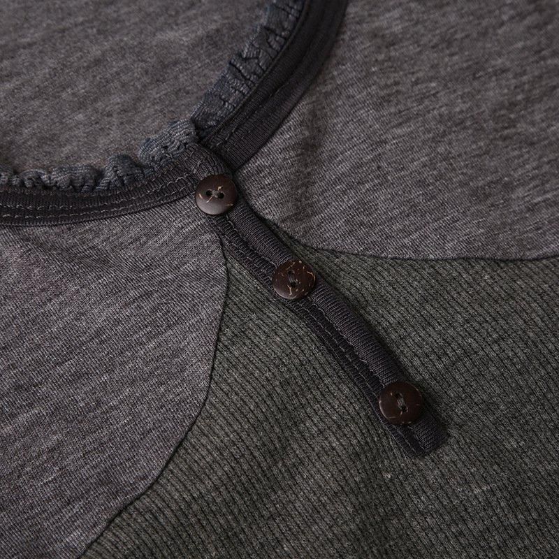 Y2K フィット 長袖 トップス GRAY