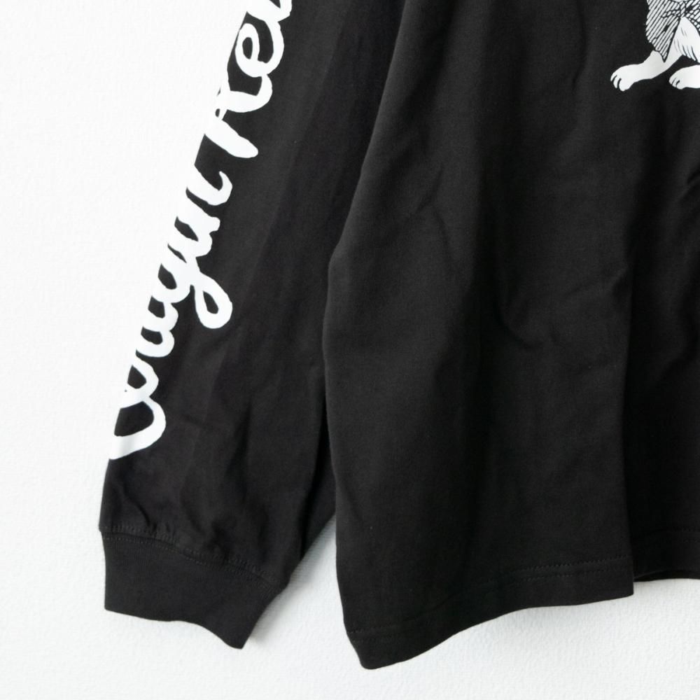 404 NOT FOUND by Gummy ビッグシルエット 長袖Tシャツ ロンT CHARCOAL