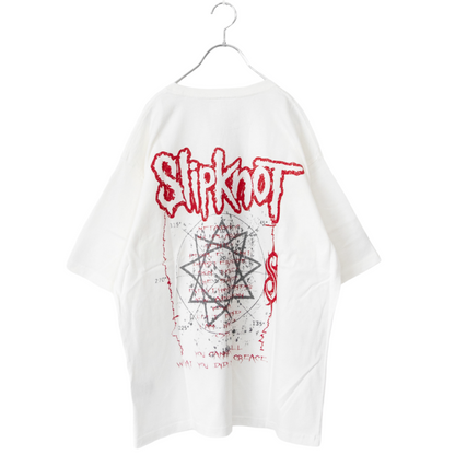 Slipknot スリップノット ロゴTシャツ Tシャツ WHITE