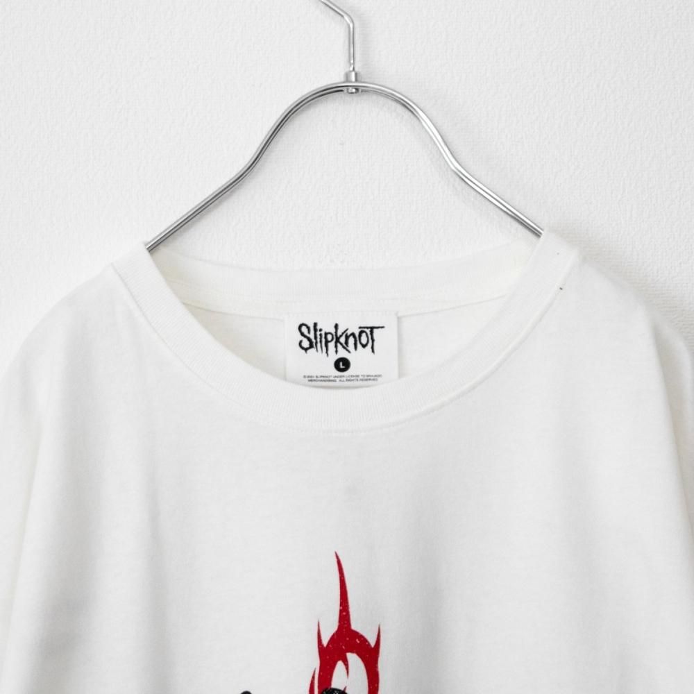Slipknot スリップノット ロゴ Tシャツ WHITE