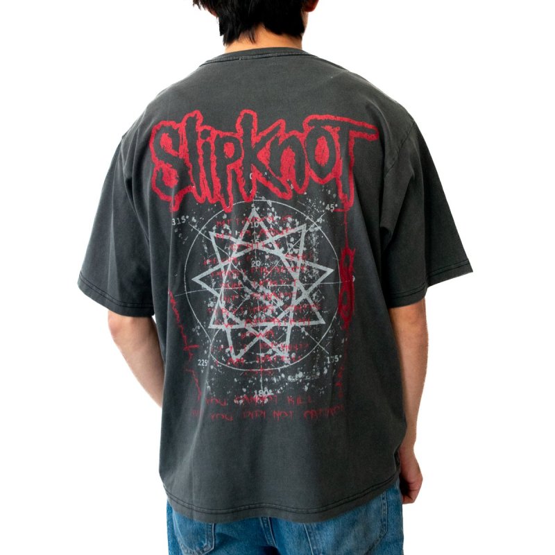 Slipknot スリップノット ロゴTシャツ Tシャツ BLACK