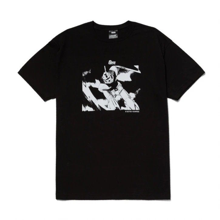 HUF × 機動戦士ガンダム GUNDAM RISING S/S TEE  BLACK