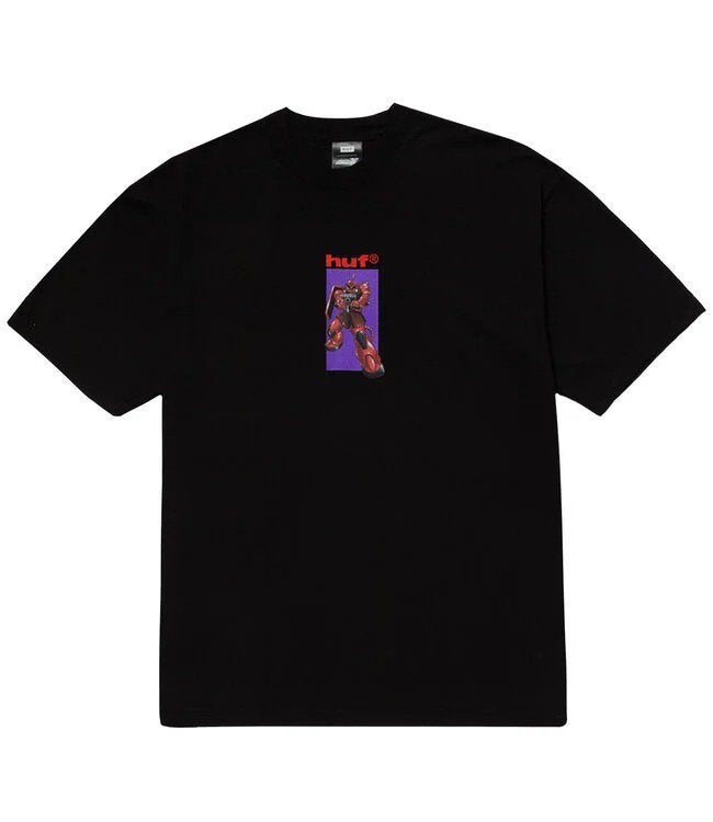 HUF × Mobile Suit Gundam CHARS ZAKU S/S TEE BLACK